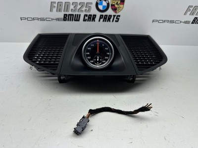 OEM PORSCHE MACAN 95B MITTELARMATURENBRETT ANALOG UHR SCHWARZ 95B919203 SET