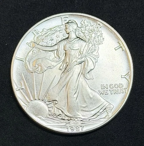 1987 American Silver Eagle 1 Oz .999 Fine Coin, 24 Hour Auction No Reserve #903