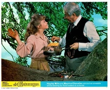 In Search of The Castaways Original Lobby Card Maurice Chevalier Hayley Mills 