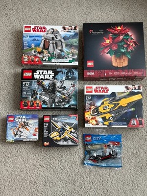 LEGO Star Wars Lot New Sealed   Icons Poinsettia, Technic, Retired Sets   US