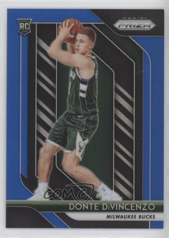 2018-19 Panini Prizm Blue Prizm 123/199 Donte DiVincenzo #246 1i2y