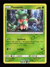 Pokemon Fomantis 14/149 LP Reverse Holo SM Base Set