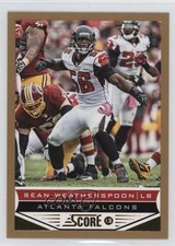 2013 Score Gold Zone 49/50 Sean Weatherspoon #13 0o9