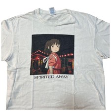 Studio Ghibli Spirited Away Chihiro T-shirt White L Official Movie Merch