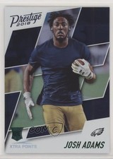 2018 Panini Prestige Rookie Xtra Points Green Josh Adams #266 fz4