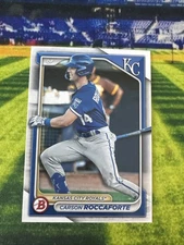 2024 Bowman BP-33 Carson Roccaforte Kansas City Royals