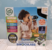 2024 LeapFrog Magic Adventures Binoculars Screen Capture, Night Vision, Games
