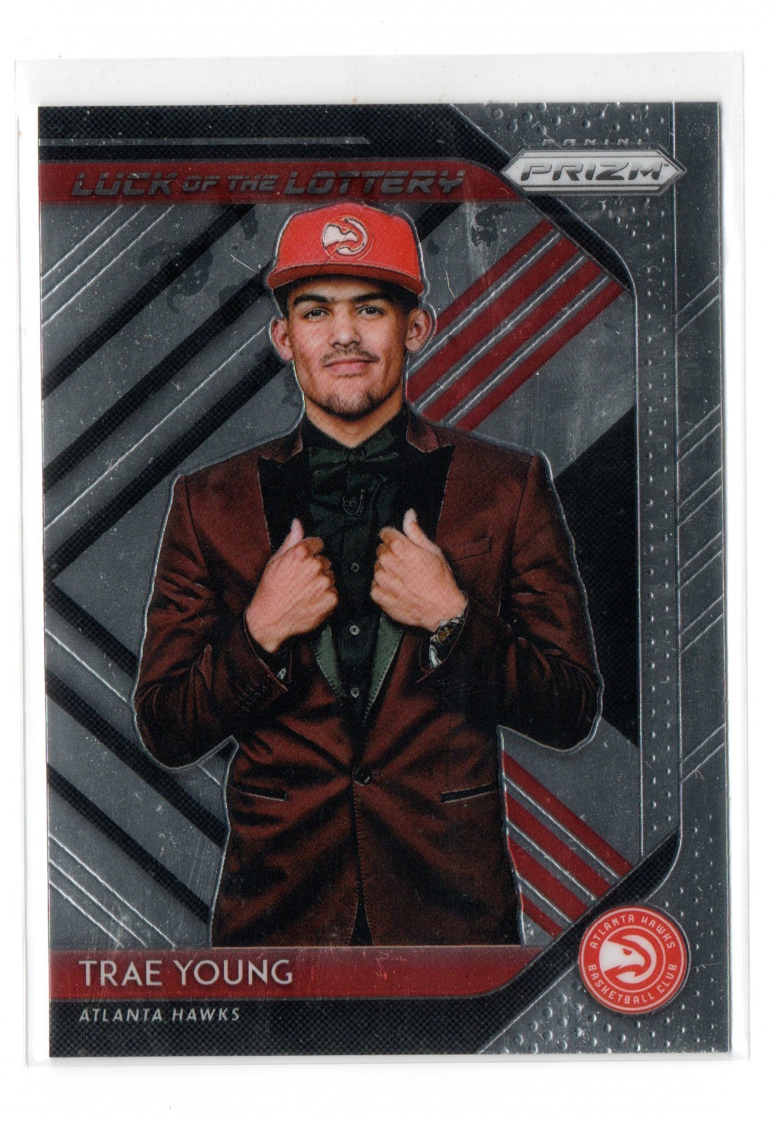 2018-19 Panini Prizm - Luck of the Lottery Trae Young #5 (RC) Atlanta Hawks - NM