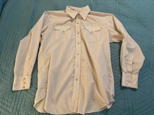 Vtg 70s H Bar C El Dorado Pearl Snap Shirt Mens 17.5 XL XXL Grid Check Made USA