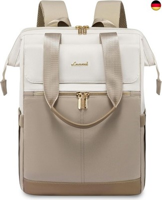 LOVEVOOK Rucksack Damen, Laptop Schulrucksack Wasserdicht, Schultasche Teenager