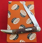 Case XX USA 61093 Toothpick Knife 1965-1969 Pretty Bone & PUMPKIN BOX AAA+ NR