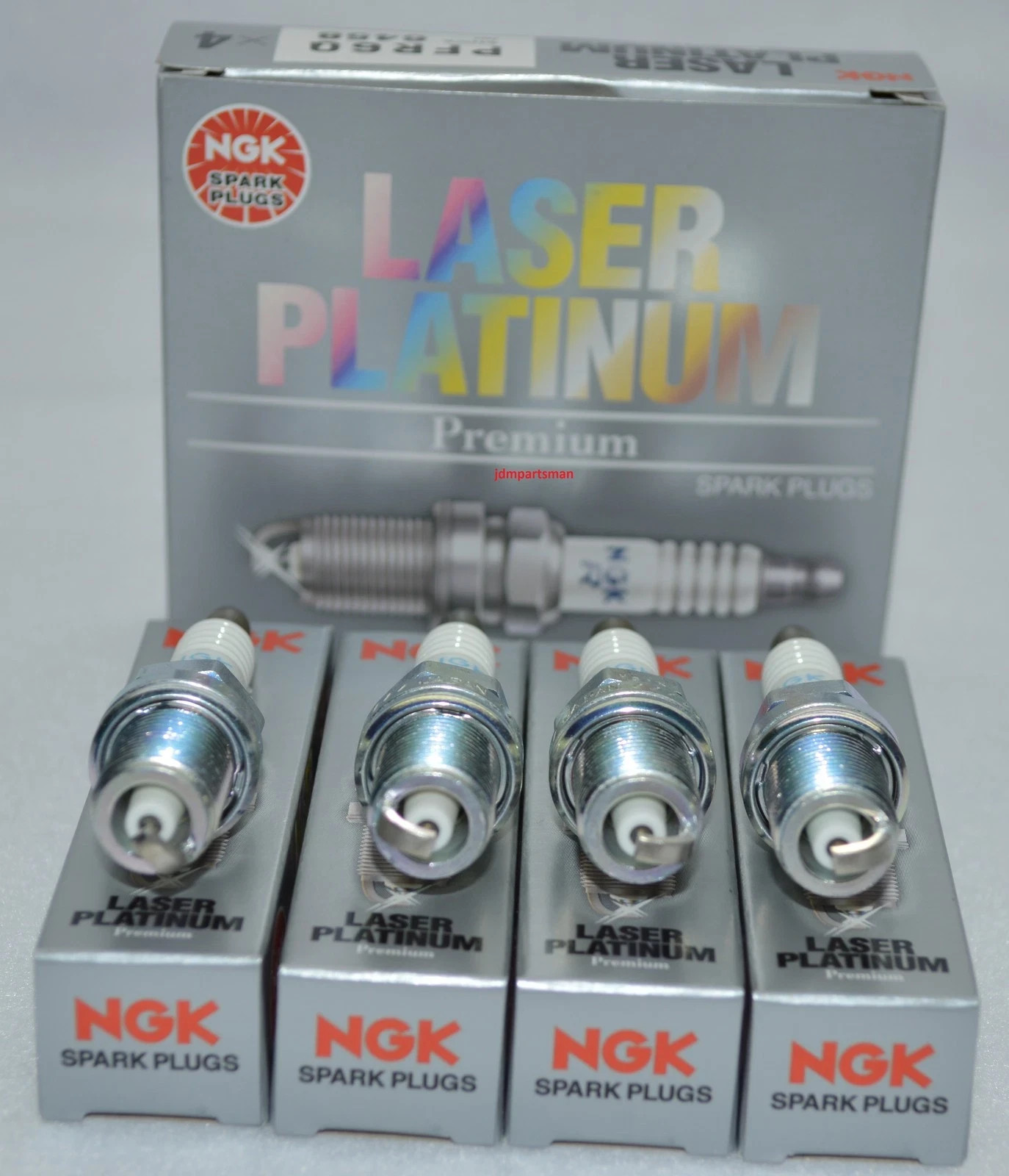 4-NGK PZFR5D11 7968 Laser Platinum Spark Plugs Pre-Gapped More Spark 