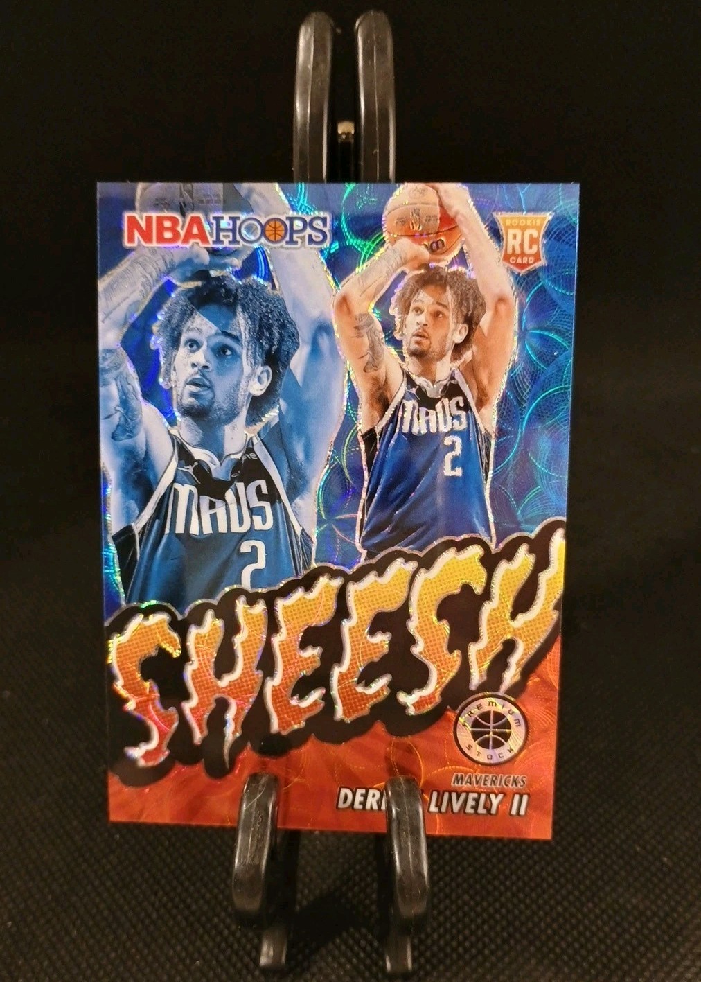 2023-24 Panini Nba Hoops Premium Stock - Sheesh Dereck Lively #13 Red /88