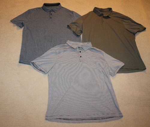 Juego de (3) polos de manga corta lululemon Evolution XXL -- CORTE AJUSTADO