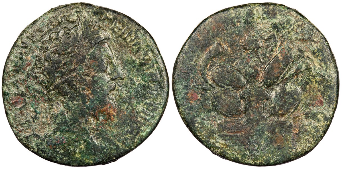 Marcus Aurelius 161-180 A.D. Sestertius Fair IMP VIII COS III P P