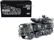 PANTSIR S1 96K6 AIR DEFENSE "RUSSIA ARMED FORCES" 1/72 BY PANZERKAMPF 12216 PA