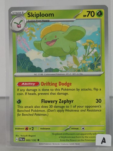 Skiploom - Paldea Evolved - 002/193 - singles - Pokemon TCG - Uncommon - Picture 2 of 22