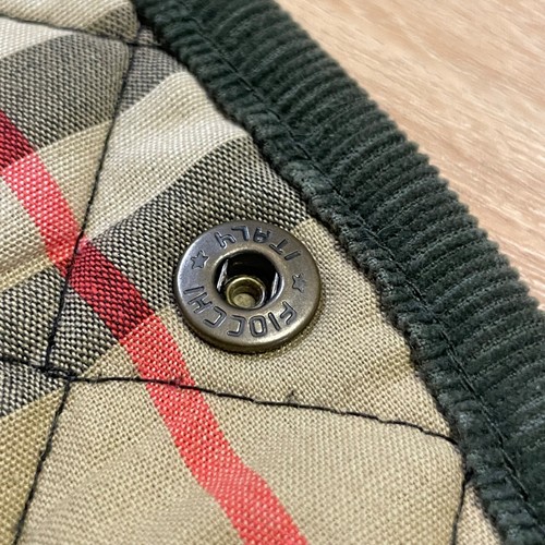 BURBERRY vest nova check waistcoat WOOL QUILTED diamond BOYS KIDS GREEN SIZE 6 Y - Picture 9 of 15