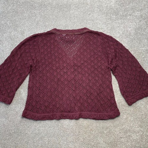 Storybook Knits Sweater Women's Large Maroon HSN Officewear Business NWT - Picture 13 of 14