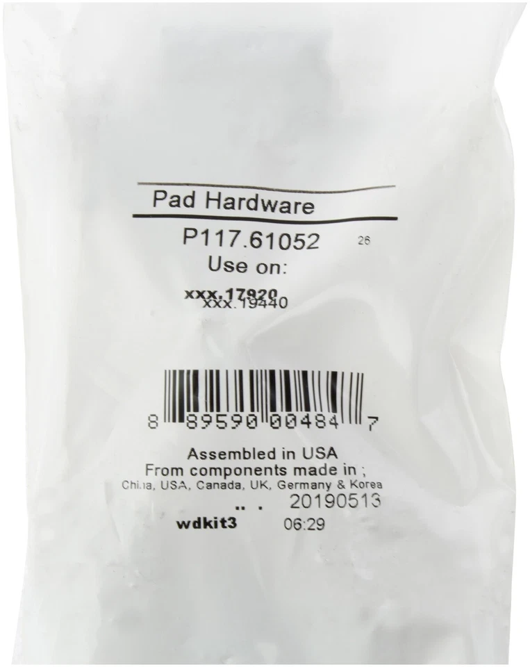 Pastillas de freno de calle StopTech 308.17920 StopTech para Mustang 15-19 Foto 2 de 4