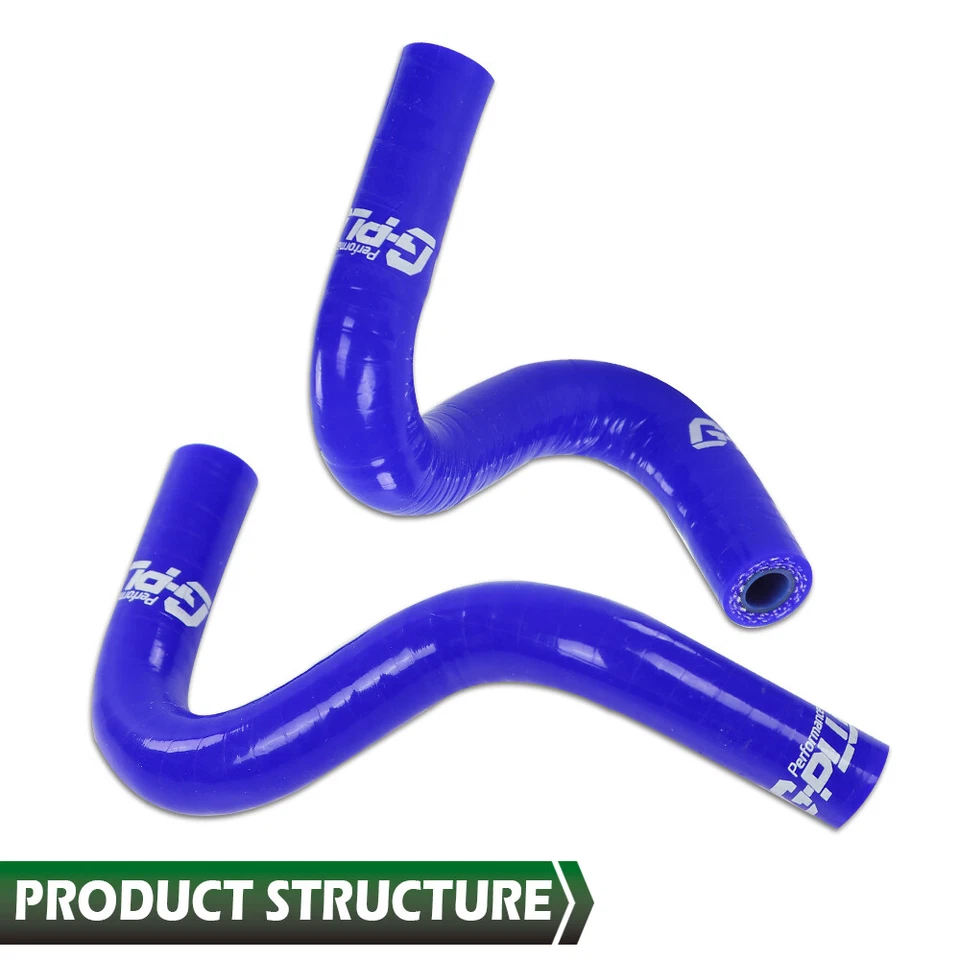 Fit For Honda Acura Integra DB7 DC4 RS LS GS SE B18B1 Silicone Radiator Hose Kit - Image 4 of 4