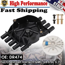 Performance Distributor Cap and Rotor Kit For Chevrolet Vortech GMC V8 5.0L 5.7L