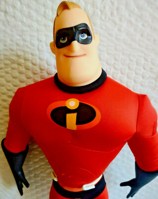 Disney Pixar The Incredibles MR. INCREDIBLE Doll Jaaks Pacific 14