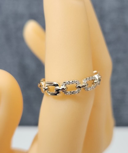 Le Diamantaire Women's 9K Gold And Diamond 0.150 Carat, 200 HSI Ring Size P - Picture 10 of 10