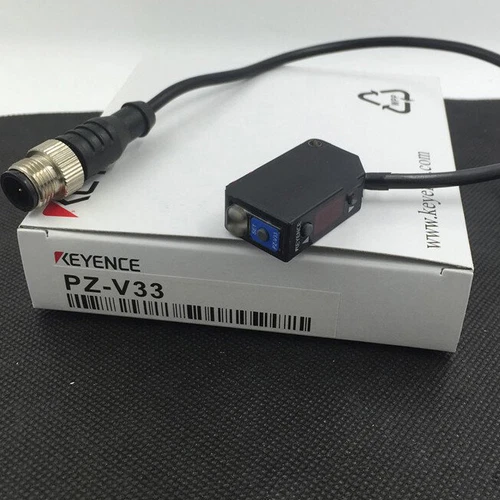 KEYENCE PZ-V33 Fiber Optic Sensors PZ-V33 New In Box One Free Shipping - Picture 1 of 2