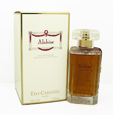 Alahine, Teo Cabanel, Eau de Parfum Natural Spray, 100ml. Neu