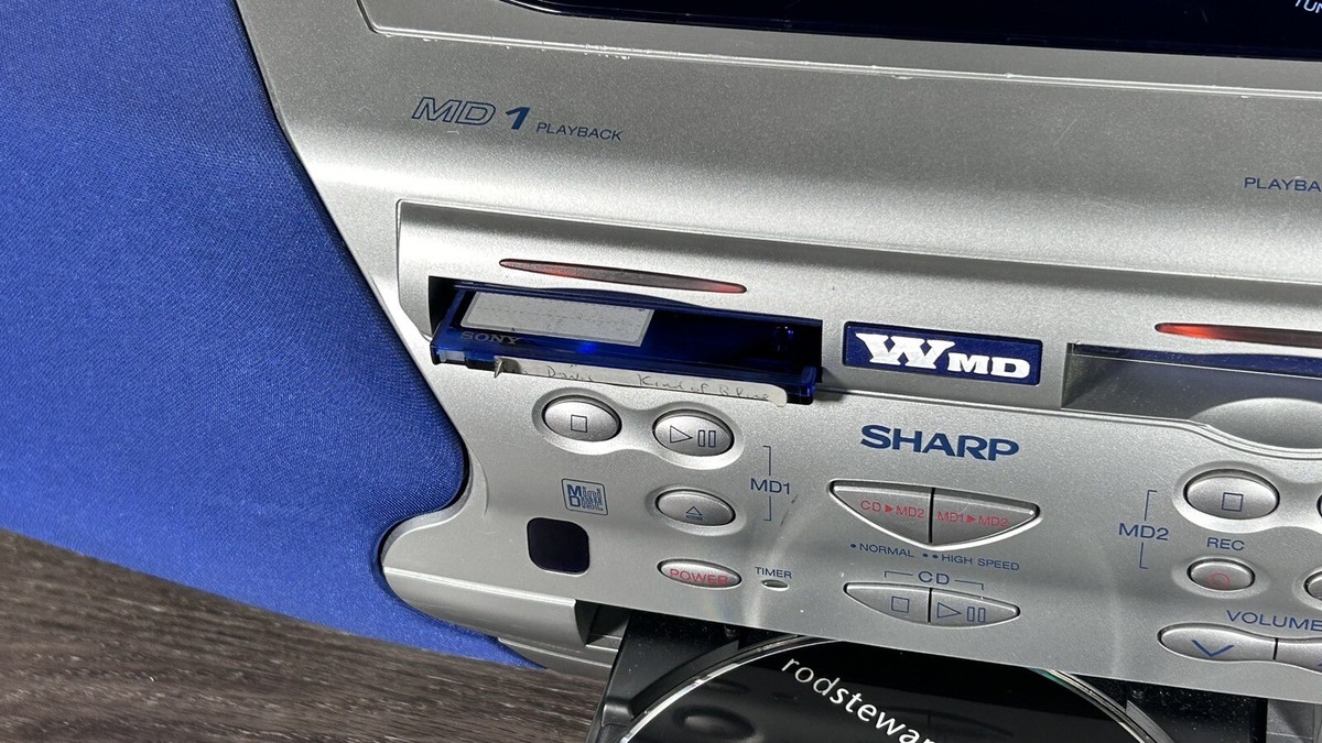 SHARP MD Studio MD-F200 MD/CD System Tape Don't Work | eBay