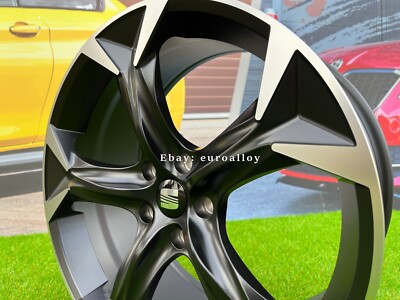 4 Jantes Alliage 18 Pouces Cupra Formentor - 5x112 ET45 8J - Satin Noir - Italie