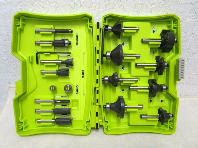 Ryobi A25R151 Router Bit Set - 15 Piece for sale online | eBay