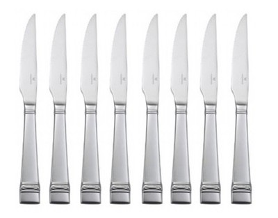 Oneida Wedgwood Oberon 8 Steak Knives