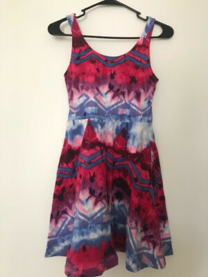 slim fit dress slacks Express Fit & Flare Dress-Size X-Small – Second Bite main image 1