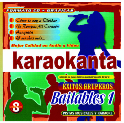 Karaokanta CD+G Exitos Bailables Pistas Musicales/Que Bello,El Liston De Tu Pelo