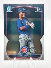 ANGEL CEPEDA 2023 BOWMAN CHROME 1ST PROSPECT #BCP-205 1 C