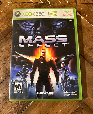 Mass Effect (Microsoft Xbox 360, 2007) Complete