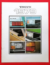 1979 VOLVO RANGE Sales Brochure - 262C 264 265 244 245 DL GL GLE - Near Mint!
