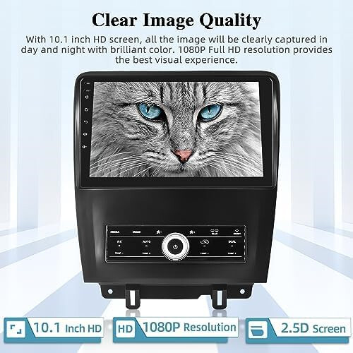 10" Android 13 Car Radio Stereo Apple Carplay GPS Nav For Ford Mustang 2010-2014 - Picture 17 of 24