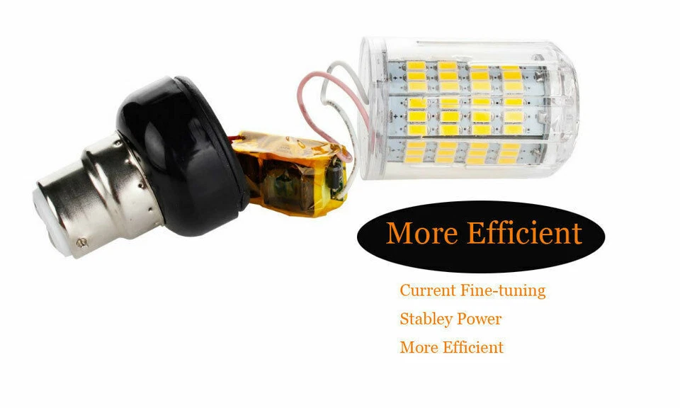 9W E27 E14 AC 220V DC 12V 24V27 LED Bombillas LED Maíz Luz 5730 SMD Lámparas Brillantes - Imagen 3 de 4