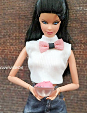 BARBIE FOOD Bowl of Pink Potato Chips Food Ac...
