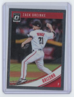 2018 Donruss Optic Zack Greinke . Arizona Diamondbacks #67