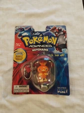 POKEMON ADVANCED KEYCHAINS TORCHIC NEW SEALED 758-0 BASIC FUN 2004 SERIES 9