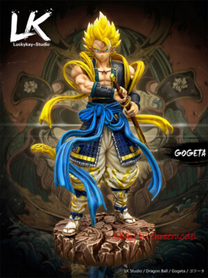LK Studio 1/6 Dragon Ball Samurai Gogeta Yellow Hair Painted