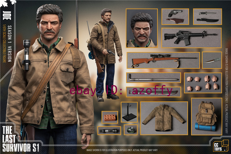 CCTOYS 1/6 Scale The Last Survivor Joel Collectible Male Action