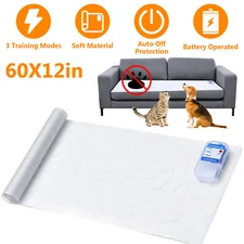 Electronic Pet Training Mat Safe Shock Training Pads 60 in X 12 in for Dogs Cats