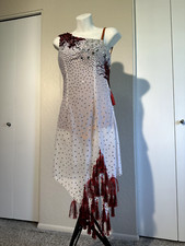 Latin/ rhythm ballroom competition dress, new/pre-owned