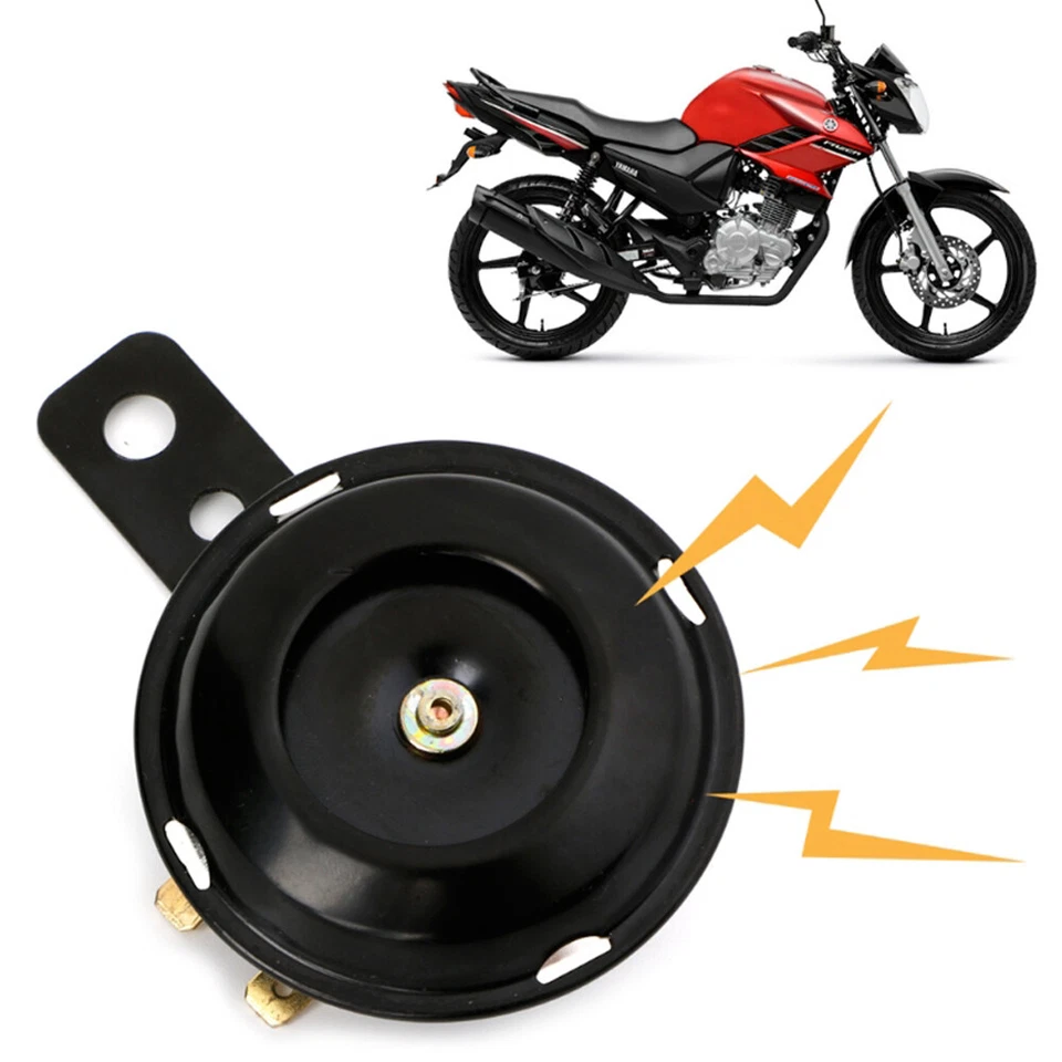 Waterproof Loud 105dB Universal Motorcycle Car ATV Scooter Snail Auto Horn 1x - Imagem 2 de 4