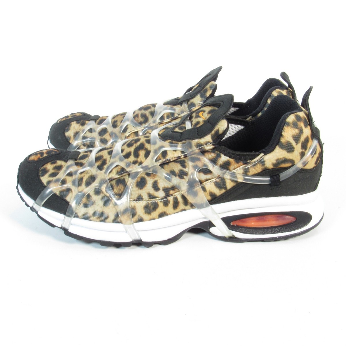 美USED NIKE AIR KUKINI クキニ レオパード Nike Air Kukini SE Leopard Slip-On Athletic Shoes (DJ6418 001